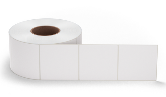 4" x 4" Blank Synthetic Thermal Transfer Labels