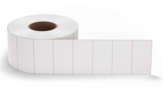 4" x 2" Blank Synthetic Thermal Transfer Labels