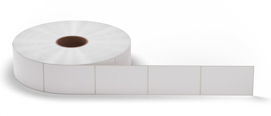2" x 4" Blank Synthetic Thermal Transfer Labels