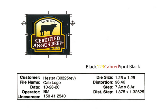 203 CAB LOGO ONLY - Cut Steak Traditional