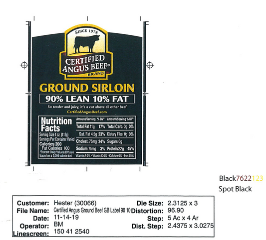 214 CAB Ground Sirloin 9010