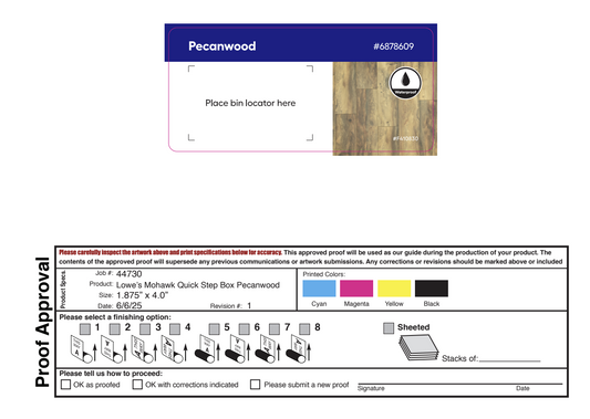 Lowe's Quick Step Pecan Wood 1.875 x 4