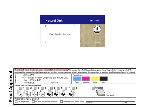 Lowe's Quick Step Natural Oak 1.875 x 4