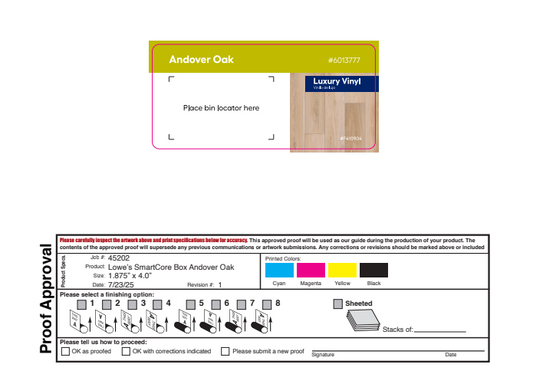 Lowe's Smartcore  Andover Oak 1.875 x 4